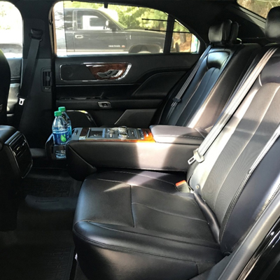 SUV limo seats